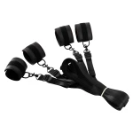 Vegan Fetish bed tie kit with wrist and ankle cuffs