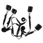 Vegan Fetish bed tie kit with wrist and ankle cuffs