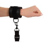 Vegan Fetish bed ties kit with wrist and ankle cuffs