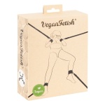 Kit d'attaches de lit Vegan Fetish avec menottes pour poignets et chevilles