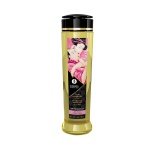 Olio per massaggi erotici ai petali di rosa Afrodisia di Shunga