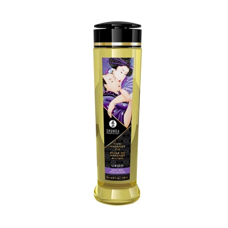 Bouteille d'Huile de Massage SHUNGA aux Fruits Exotiques