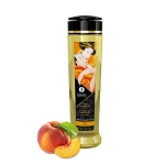 Huile de massage Shunga parfumée à la pêche