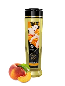 Peach scented Shunga massage oil