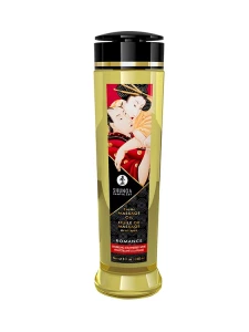 Shunga Erotic Massage Oil Bottle - Erdbeer Sekt Parfum