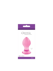 Crystal S Glass Plug by NS Novelties