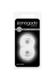 Image of the Renegade Lucky 8 Performance Ring, male sextoy from Ns Novelties