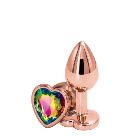 Multi-coloured anal plug size S from NS Novelties