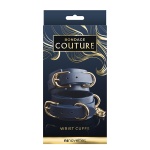 Blue Wrist Cuffs - Erotic Accessory by NS Novelties