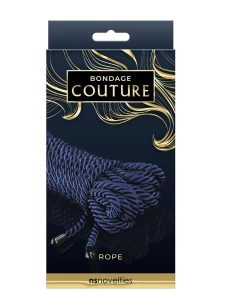 Accessoire BDSM - Corde Bondage Couture Bleu 5m par NS Novelties