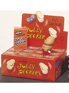 Piccolo Zizi Jolly Pecker giocattolo rimbalzante di St rubber