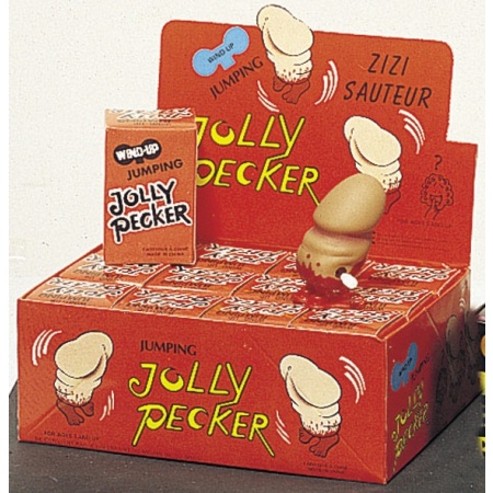 Hüpfspielzeug der kleine Zizi Jolly Pecker von St rubber
