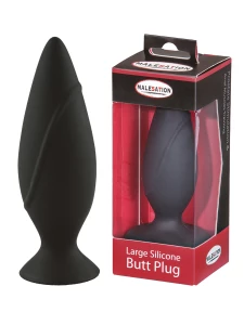 Image of the black Malesation anal plug, ideal for prostate stimulation