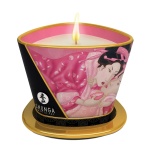 Candela da massaggio Shunga Aphrodisia - Olio naturale al profumo di rosa