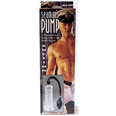 Image of the SEAMAN'S penis pump from Seven Creations, the ultimate accessory for non-stop pleasure