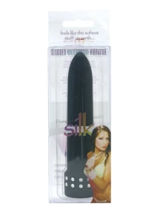 Image of the Vibro Diamond 11cm by Seven Creations, a black vibrating sextoy