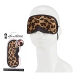 Image du Bandeau Léopard Lux Fetish, accessoire de luxe avec surface en velours imprimé léopard