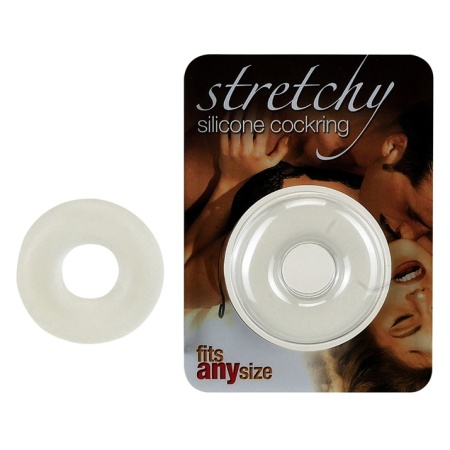 Stretchy Silicone Cockring (smooth)