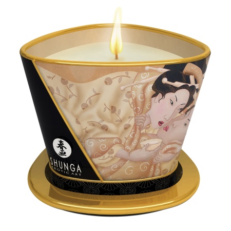 Shunga Vanilla Massage Candle for sensual foreplay