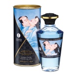 Image of Shunga Aphrodisiac Warming Oil with coconut chill flavour