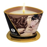 Intoxicating Chocolate Shunga Massage Candle for a sensual massage