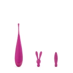 Bild des Noje Quiver Stimulator von Blush, ein hochfrequenter Miniaturvibrator in der Farbe rosa