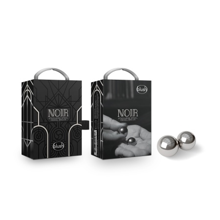 Steel Kegel balls from Blush for enhanced pleasure