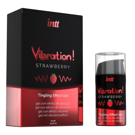 Liquide Vibration arôme de fraise 15ml
