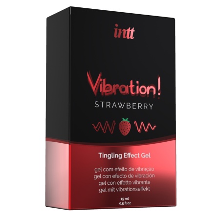 Immagine di Intt Strawberry Vibrating Gel, uno stimolante unico per migliorare l'erezione