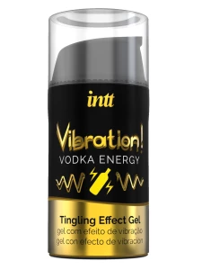 Immagine del prodotto Gel Vibrante Vodka Intt 15ml - Stimolante sessuale unisex