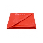 Drap de lit PVC rouge 200x220