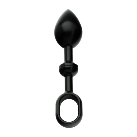 Image of Plug Anal Alu-Push Black L by Andaro