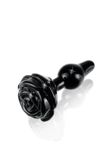Image of Icicles Glass Plug n°77 Black by Pipedream