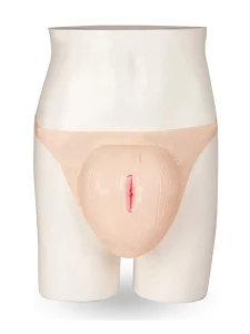 Bild von Nmc's aufblasbarem Vagina XL Slip, ideal, um Ihren Partys einen Hauch von Humor zu verleihen