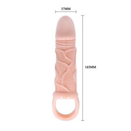 Men Extension penis extension sheath by BAILE in pink