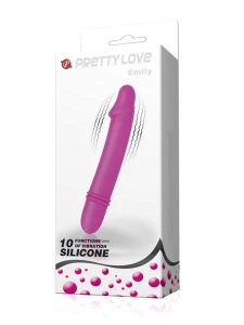 Mini vibratore Pretty Love Emily - sextoy compatto e potente per le donne