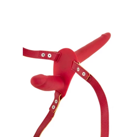 Immagine del Fetish Tentation cintura rossa doppio dildo