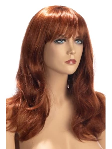 Immagine della parrucca rossa Fiona di World Wigs, lunga e ammaliante