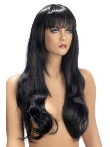 Immagine della parrucca lunga nera Diane di World Wigs