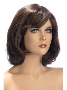 Image of the Victoria chestnut mid-length wig from World Wigs