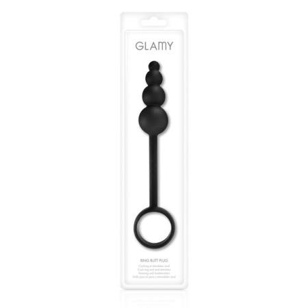 Image of the Glamy anal plug and cockring, a BDSM accessory to increase pleasure and control
