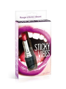 Rouge à lèvres vibrant Sticky Vibes Glossy Black