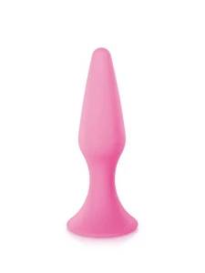 Glamy First L anal plug in black silicone