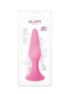 Plug Anal Glamy First L en silicone noir