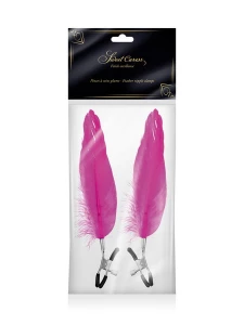 Image of Sweet Caress Fushia Breast Clamp Set for BDSM