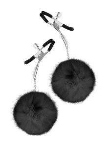 Sweet Caress breast clamps with pompons