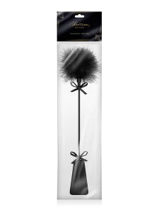 Sweet Caress semi-rigid feather duster whip with tapette and feather duster