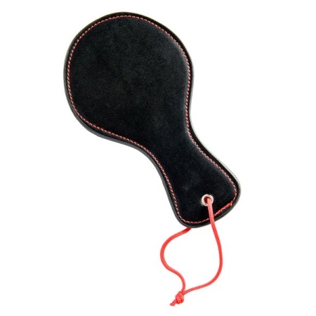 Image of the Mini Tapette Black in leather by Fun Novelties