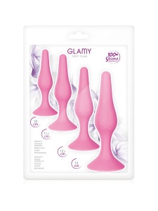 Image of Glamy silicone anal plug set