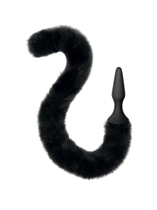 Black cat tail plug